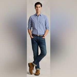 RALPH LAUREN BLUE LABEL OXFORD SHIRT Sz.XL. CLASSIC, TIMELESS, CRISP, POLISHED